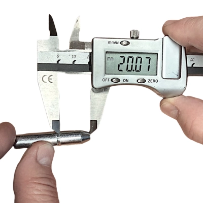 Oryginalna Ośka Oś/Bolec Koła 10mm 128mm Wózek Roan IVI